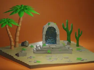 Magic Portal 3D model