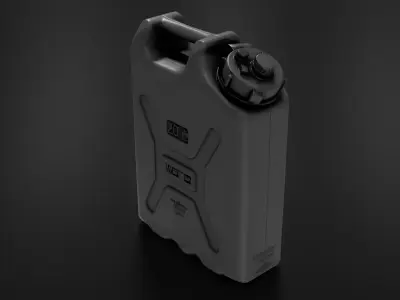 Military Fuel Can 04 3D print model