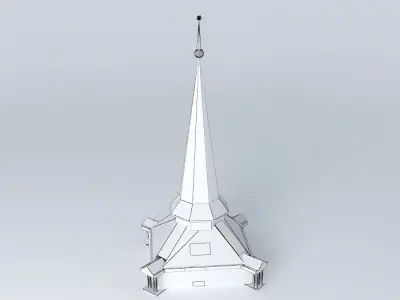 Reformed church ds Free 3D model