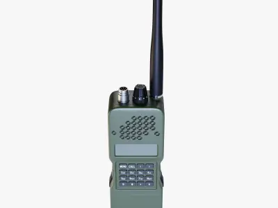 Military Walkie Talkie 3D model