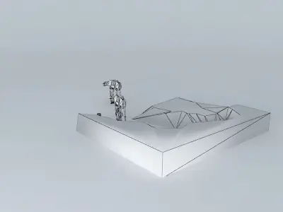 Star Wars Hoth imperial troop Free 3D model