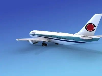 Airbus A300 Conair 3D model