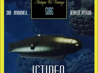 Ictineo full model 3D model