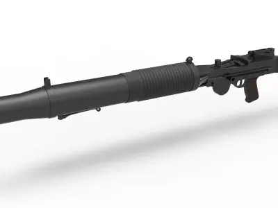 Stormtrooper Blaster T-21 from the movie Star Wars 3D model