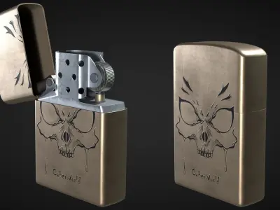 Lighter Pack0001 3D model