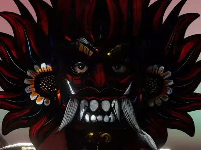 Rogue Secret Agent AKA The Demon Low-poly 3D model