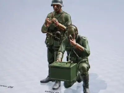  Field Communication Team 3D print model