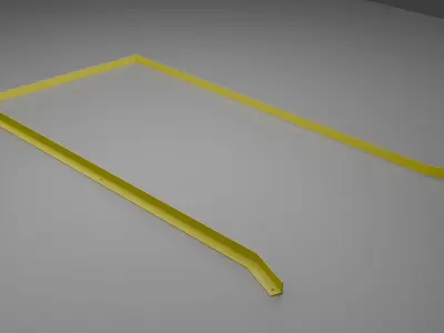  wheel lock for trolleys Free 3D model