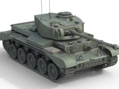 5 Military Vehicles Collection v28 Low-poly 3D model