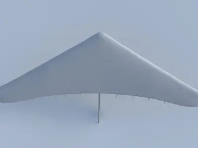 Hang glider 3D model