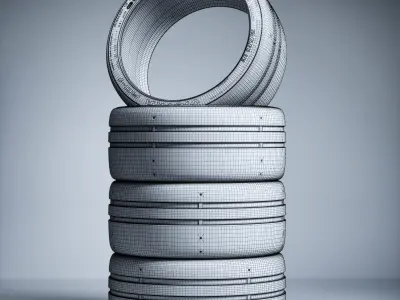 MAXXIS - VICTRA RC-1 Low-poly 3D model