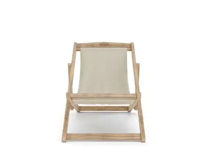 deckchair VENEZIA Il Giardino di Legno 3D model