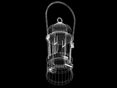 lantern Free 3D model shop