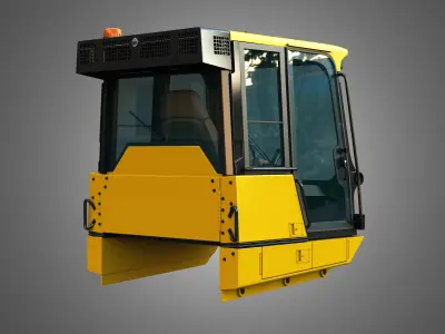 953 Track Loader Cabin 3D model