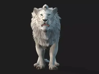 Lion A2 Free 3D model