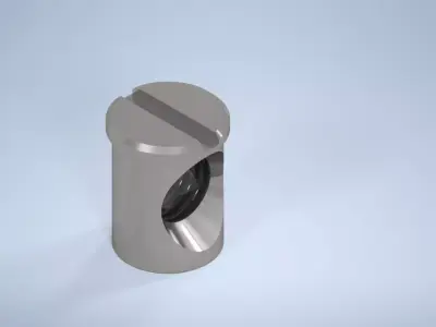 IKEA HEMNES Daybed Nut Sleeve Part 108903 3D model