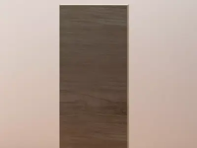 Modern Wooden Wardrobe Cabinet Free 3D model