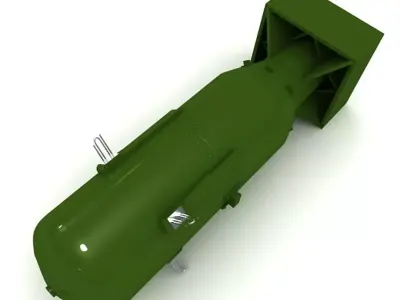 Atomic Bomb 3D model