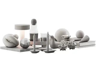 023 GRAY decorative pack PART 1 3D model