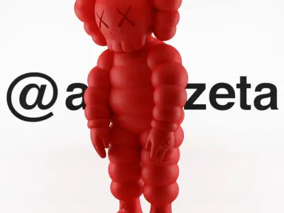 Kaws What Party  for Print 3D print model