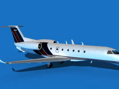 Embraer Legacy 500 V13 3D model
