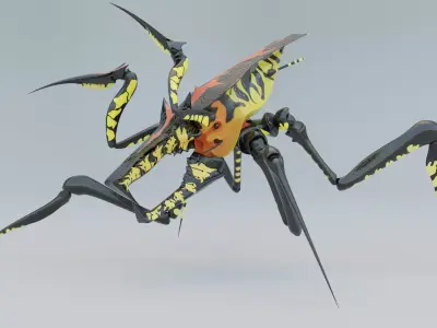 Starship troopers Warrior bug  3D model