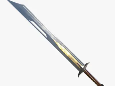 Sword Low-poly 3D model