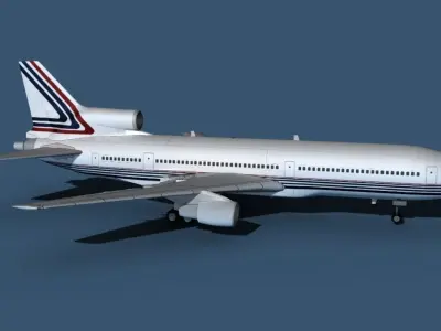 Lockheed L-1011-50 Corporate 5 3D model