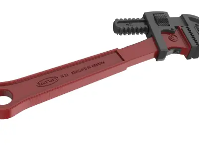 Wrench - BioShock - Printable - STL - Commercial 3D print model