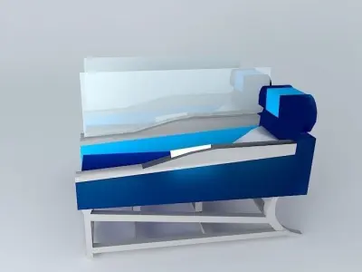 First Class Airplane Seats Free 3D model