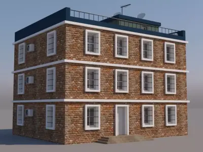 Building for Video Games  3D model