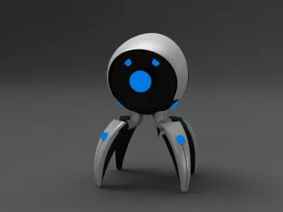 nano robot 3D model