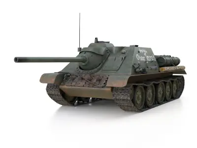 SU-85 - Kapitan Otakar Jaros 3D model