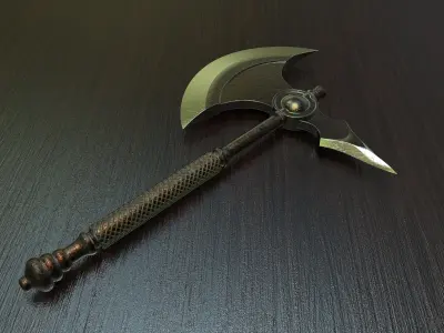 Battle axe 2 3D model purchase