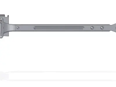 AKMS stock kit 3D model