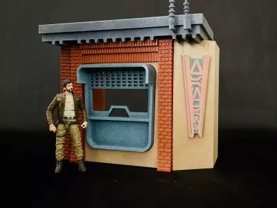 Xanwan Freight Kiosk 3D print model