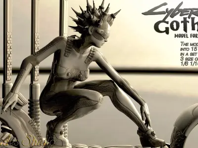 Cyber Gothic 3D print model