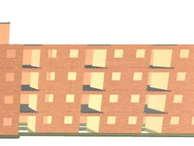 PROJETO 090-2024- BLOCO A  Free 3D model