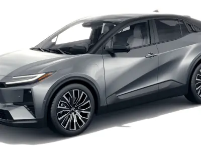 Toyota C-HR plus 2026 with interior 3D model