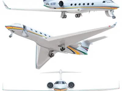 Aircraft G400 3D model