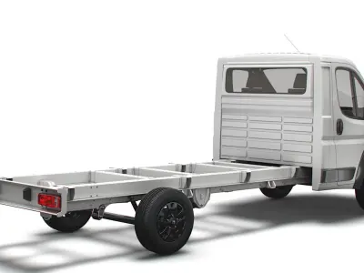 RAM Promaster Chassis Truck Single Cab 4035 WB XL 2023 3D model