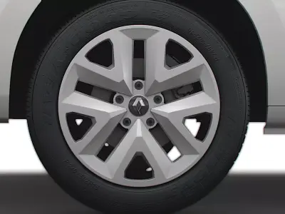 Renault Kangoo EV Van 2022 wheel 3D model