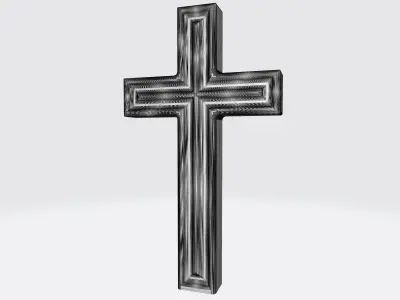 Versatile Cross Model in Multiple Formats - cross 1 3D model