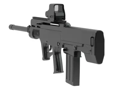 LA-K12 Puma Bullup Shotgun  3D model