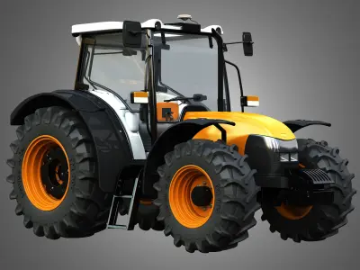 ST MAX - 105 Tractor 3D model