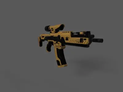 Tactical Soldier Full Animation Low-poly 3D model