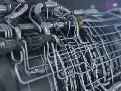 Engine  jet 3D model