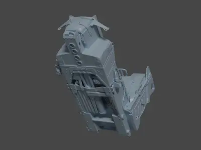 F-16 ACES-II Ejection Seat for 3d Printing 3D print model