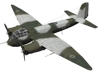 Junkers Ju 188 A-2 3D model