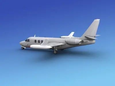 IAI Westwind II Bare Metal 3D model